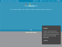 Tablet Screenshot of mycanarias.com